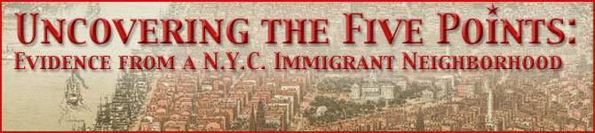 Uncovering the Five Points: Evidence From a NYC Immigrant Neighborhood
